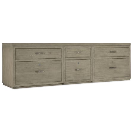 Hooker Furniture Linville Falls 96" Wide 6 Drawer Wood Veneer Filing Cabinet Medium Wood