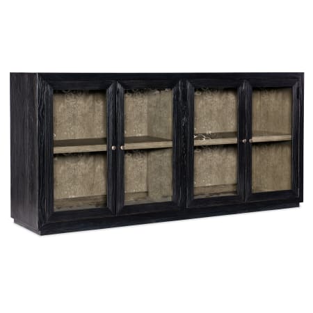 Hooker Furniture Linville Falls 75" Wide Wood Veneer Accent Cabinet Black