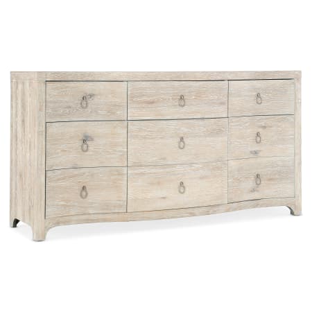 Hooker Furniture 70" Wide 9 Drawer Wood Veneer Dresser Light Wood