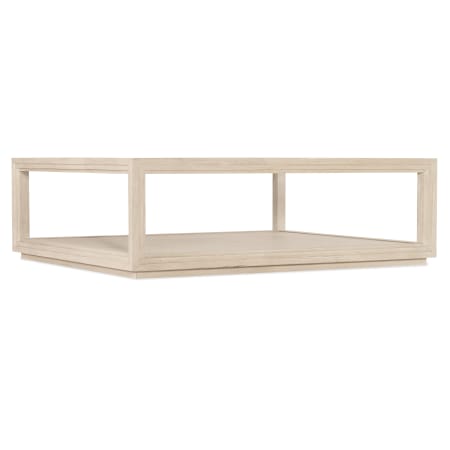 Hooker Furniture Nouveau Chic 52" Wide Wood Top Oak and Tempered Glass Table Sandstone