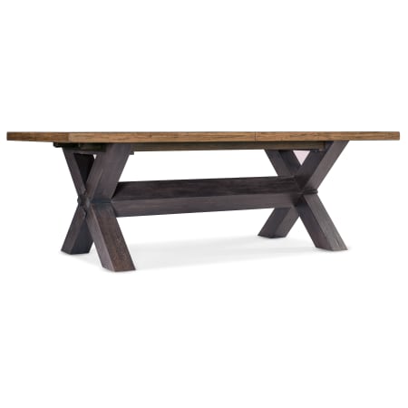 Hooker Furniture Big Sky 46" Wide Solid Wood Edged Top Dining Table Vintage Natural