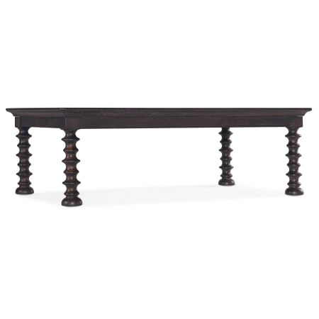 Hooker Furniture Big Sky 34" Wide Solid Wood Edged Top Coffee Table Charred Timber