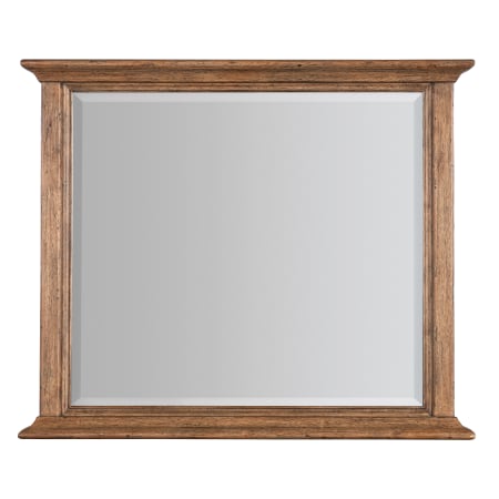 Hooker Furniture Big Sky 48" W x 40" H Rectangular Wood Framed Bathroom Mirror Vintage Natural