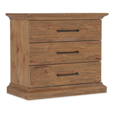 Hooker Furniture Big Sky 34" Wide Nightstand with Electrical Outlets and USB Port Vintage Natural