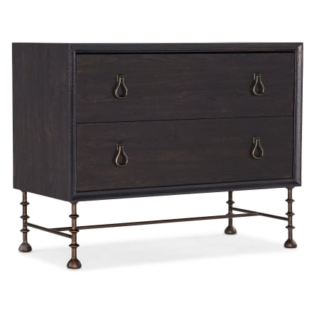 Hooker Furniture Big Sky 38" Wide Nightstand with Electrical Outlets and USB Port Charred Timber