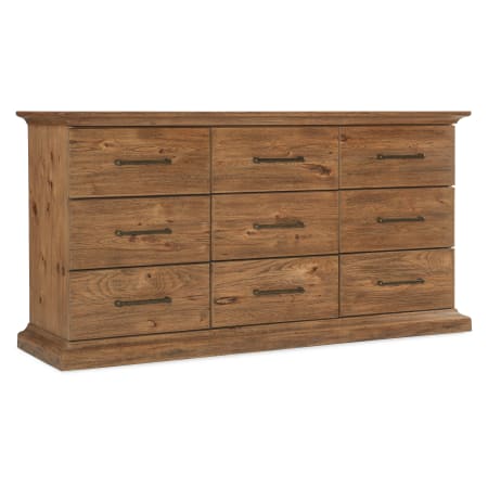 Hooker Furniture Big Sky 74" Wide 9 Drawer Dresser Vintage Natural