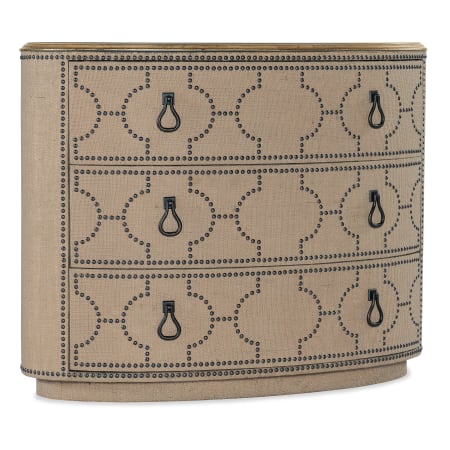 Hooker Furniture Big Sky 38" Wide 3 Drawer Accent Cabinet with Nailhead Trim Vintage Natural