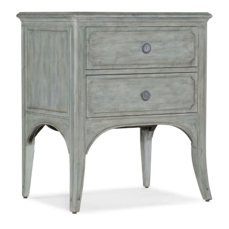 Hooker Furniture Charleston 26" Wide Wood Top Wood Table Waterscape Blue