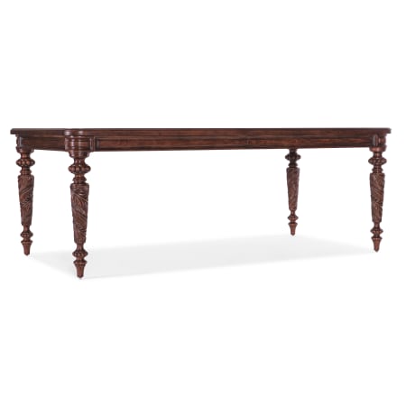 Hooker Furniture Charleston 84" Wide Wood Top Cherry and Walnut Wood Table Maraschino Cherry