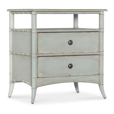 Hooker Furniture Charleston 28" Wide Wood, Resin Nightstand Haint Blue