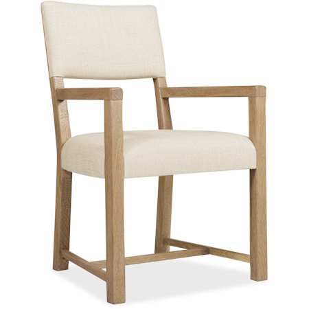 Hooker Furniture Driftwood 23" Wide Upholstered Arm Chair Buckboard