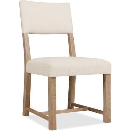 Hooker Furniture Driftwood 20" Wide Upholstered Side Chair Buckboard