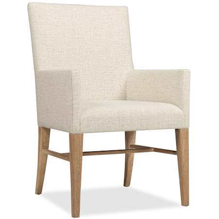 Hooker Furniture Driftwood 25" Wide Upholstered Arm Chair Buckboard