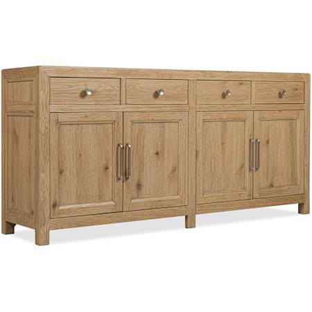 Hooker Furniture Driftwood 76" Wide Buffet Buckboard