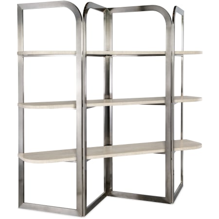 Hooker Furniture Modern Mood 78" Wide 3 Shelf Metal and Wood Etagere Diamond