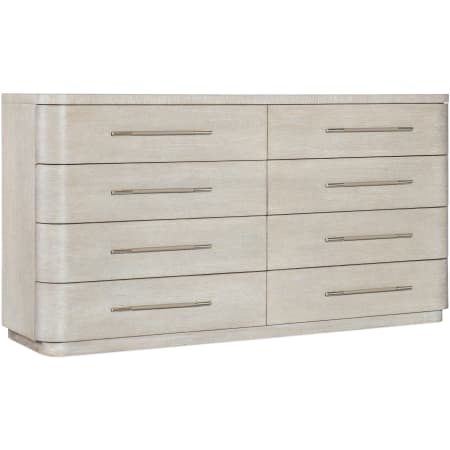 Hooker Furniture Modern Mood 72" Wide 8 Drawer Oak Dresser with Self Close Diamond