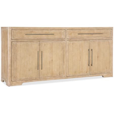 Hooker Furniture Retreat 80" Wide Travertine Top Maple and Oak Buffet with Self Closing Drawers Dune