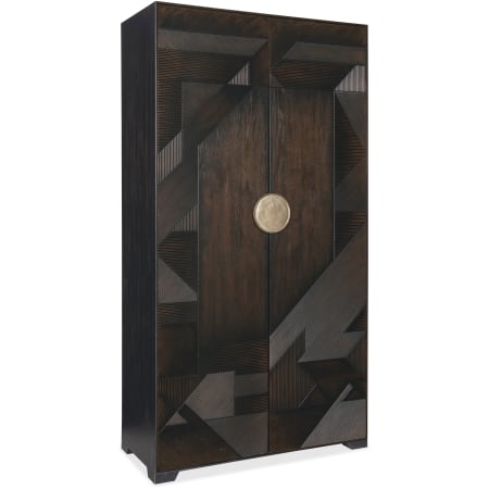 Hooker Furniture Retreat 44" Wide 4 Drawer Maple and Oak Armoire with Jewelry Tray Black Sand