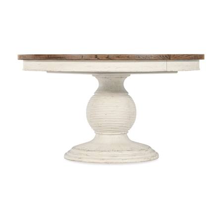 Hooker Furniture Americana 54" Diameter Oak and Resin Table Daisy / Honey