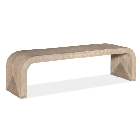 Hooker Furniture Commerce and Market 66" Wide Resin Bench Light Natural Wood