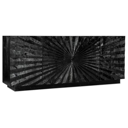 Hooker Furniture Commerce and Market 78" Wide 4 Door Wood Media Cabinet Black