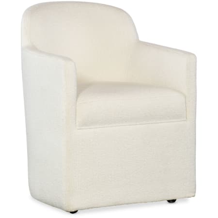 Hooker Furniture Izabela 25" Wide Wood Framed Linen and Polyester Dining Chair White