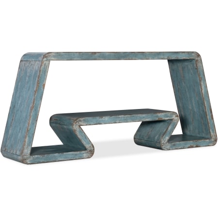 Hooker Furniture Inside Track 16" Wide Wood Top Maple Console Table Blue