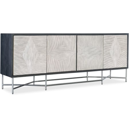Hooker Furniture Fine Lines 80" Wide Mango Accent Cabinet with Soft Close Black