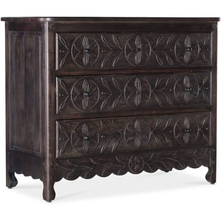Hooker Furniture Flora 44" Wide 3 Drawer Acacia Dresser with Self Close Dark Wood