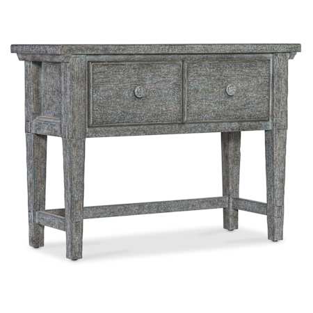 Hooker Furniture Commerce and Market 46" Wide Pine Table Blue