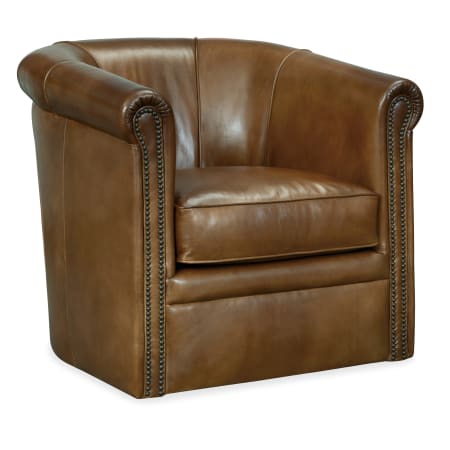 Hooker Furniture Axton 32" Wide Leather Upholstered Arm Chair Checkmate Pawn