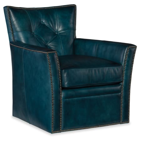 Hooker Furniture Conner 31" Wide Leather Accent Chair with Nailhead Trim Checkmate
