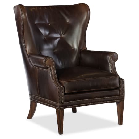 Hooker Furniture Maya 30" Wide Leather Accent Chair with Nailhead Trim Memento Event