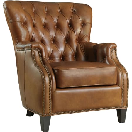 Hooker Furniture 37 Inch Wide Accent Chair from the Hamrick Collection Aegis Glove Caramel