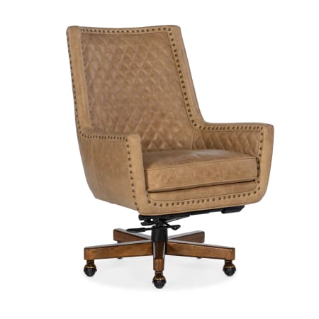 Hooker Furniture Kent 29" Wide Leather Executive Swivel Office Chair Medium / Venerando Bisque
