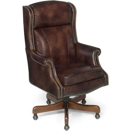 Hooker Furniture Merlin 29" Wide Home Office Leather Executive Swivel Tilt Chair Empire Byzantine