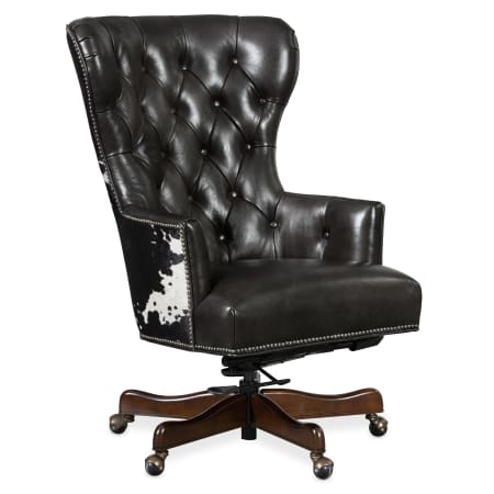 Hooker Furniture 25" Wide Leather Adjustable Office Chair from the Katherine Collection Legendary Graphite