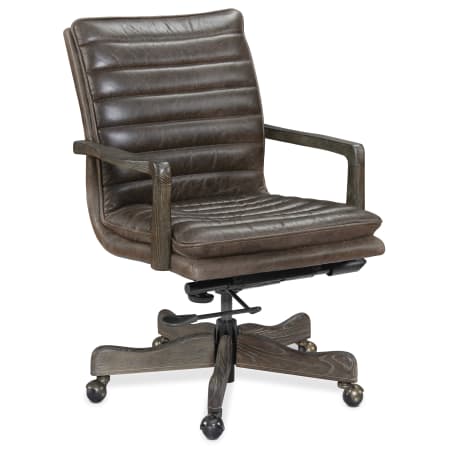 Hooker Furniture Langston 25" Wide Leather Executive Swivel Office Chair Storia / Buckaroo Ranch