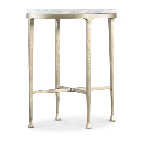 Hooker Furniture Jules 20" Wide Marble Top Iron Accent Table Marble / White / Gray / Gold