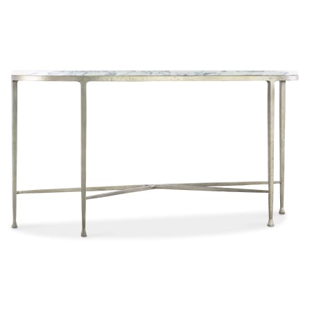 Hooker Furniture Jules 58" Wide Marble Top Iron Console Table Marble / White / Gray / Gold