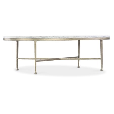 Hooker Furniture Jules 54" Wide Marble Top Iron Coffee Table Marble / White / Gray / Gold