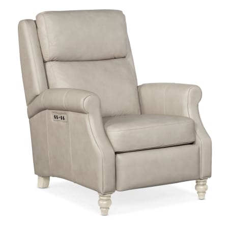 Hooker Furniture 31" Wide Leather Recliner Table Beige