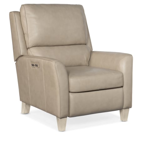 Hooker Furniture 34" Wide Leather Recliner Table Beige