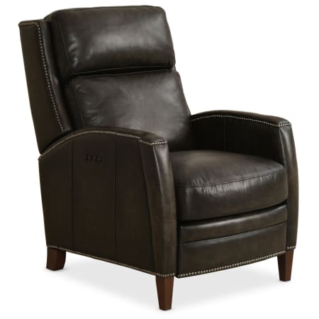 Hooker Furniture Declan 28" Wide Transitional Luxury Finished Leather Manual Push-Back Recliner Brindisi Trinita