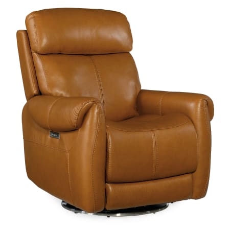 Hooker Furniture Sterling 36" Wide Leather Swivel Power Recliner with Power Headrest Pesaro Siena