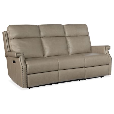 Hooker Furniture 81" Wide Leather Sofa Gray