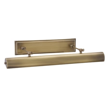 House of Troy Oxford 4 Light Picture Light with Half Cylinder Metal Shade Antique Brass