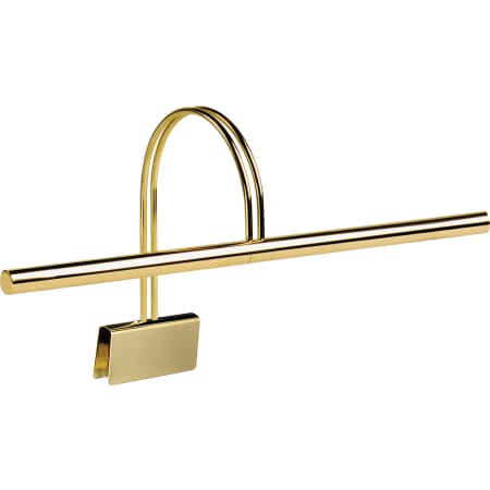 House of Troy Grand Piano 4 Light Piano Lamp Polished Brass