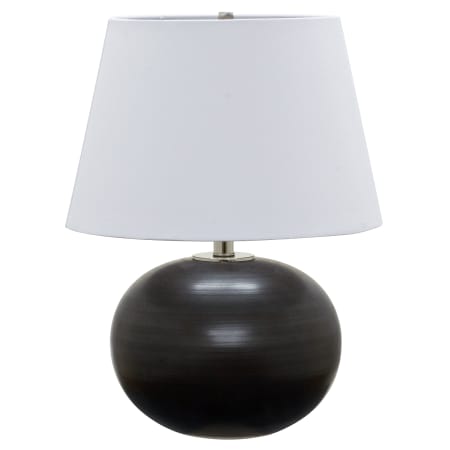 House of Troy Scatchard 1 Light Title 20 Compliant Accent Table Lamp Black Matte