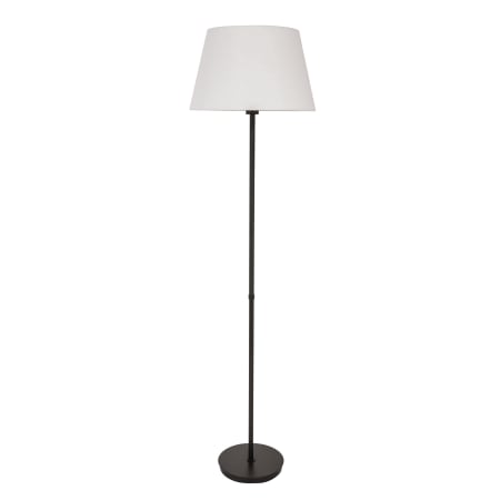 House of Troy Vernon Single Light 64" Tall Floor Lamp Black